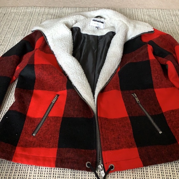Noisy may plaid jacket. - Picture 3 of 4